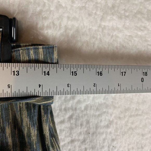 Peruvian Connection Pants‎ Women's 2 Ikat Print Tie Waist Straight Leg 7834 - Picture 5 of 8